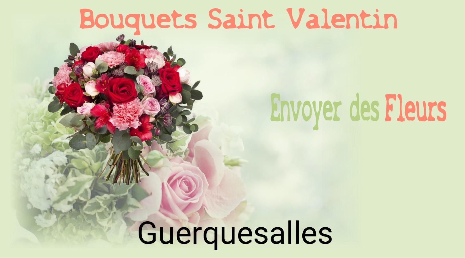 Roses de Saint-Valentin livrées à Guerquesalles